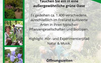Botanischer Garten Schellerhau- immer einen Besuch wert