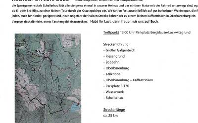 21. 6. 2025 Fahrradtour der Sportgemeinschaft