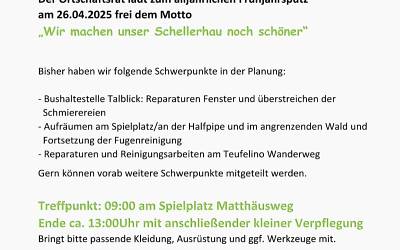 Frühjahrsputz in Schellerhau