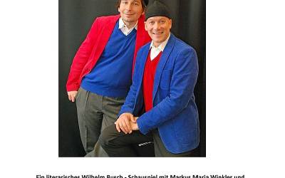 06. 09. 2026 Galerie: 16:00 Uhr – „Buschiaden“ Wilhelm Busch Programm 